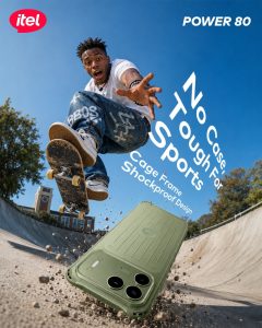 Look Good, Live Hard: The Stylish Yet Rugged iTel Power 80 for Non-Stop Naija Life